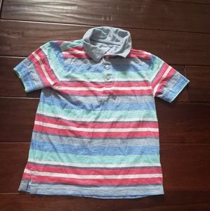 Boys Striped Polo Shirt